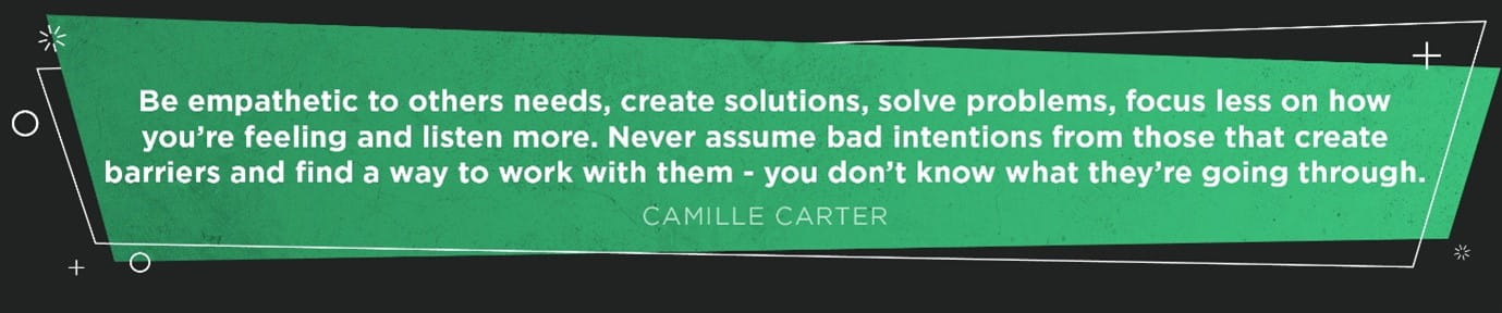 Camille Carter quote